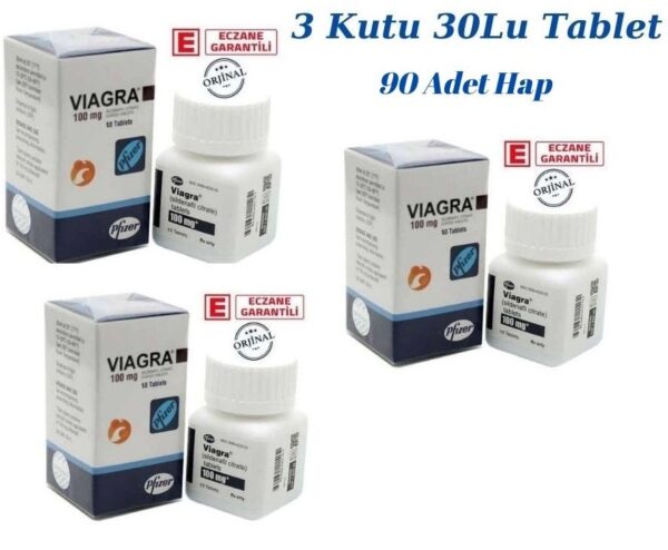 Viagra 100 Mg 30 Lu Tablet 3 Kutu 90 Tablet