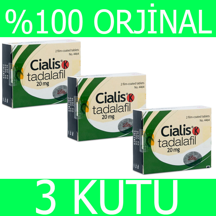 Cialis 20 MG 12 Tablet 3 Kutu