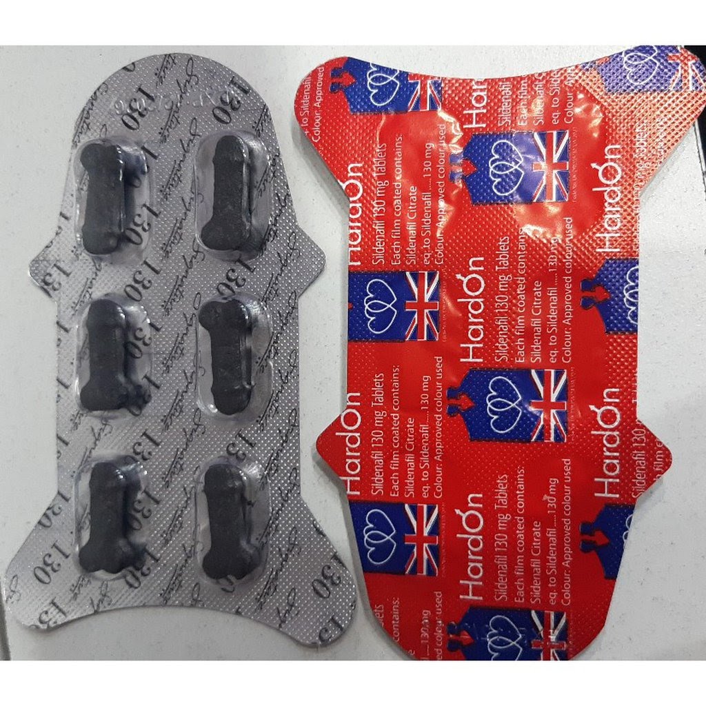 Hard-On 130 mg siyah 1 kutu 6 tablet Sertleştirici Ereksiyon Hapı
